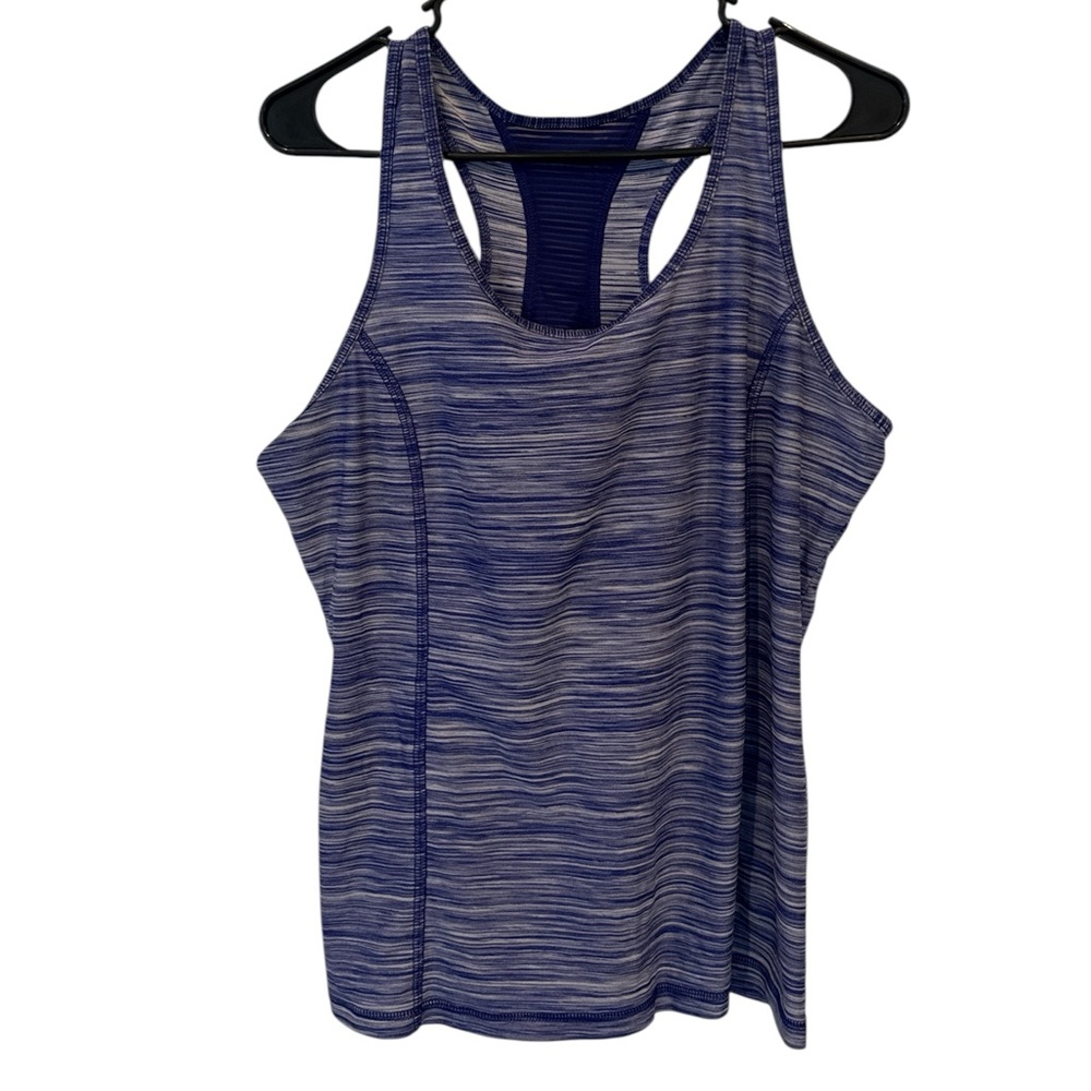 Danskin Purple Patterned Tank Top